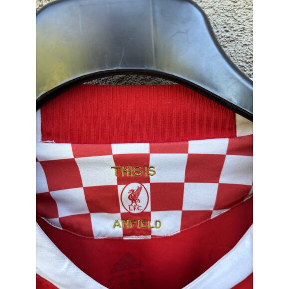 Vintage Liverpool FC Adidas 2008/09 Home Soccer Jersey Size Large - Picture 8 of 14